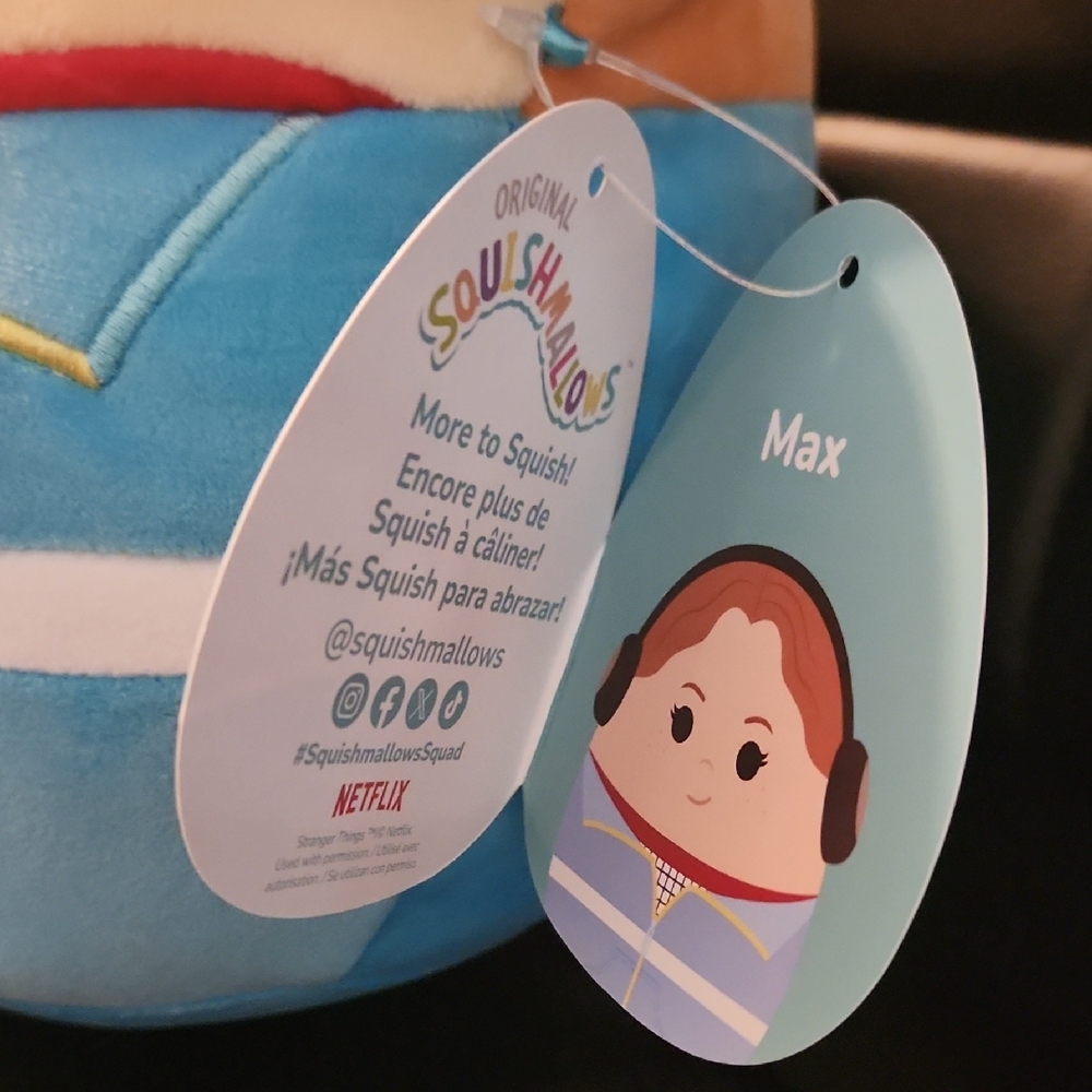 Squishmallows Stranger Things Plush - Max - Picture 2 of 3